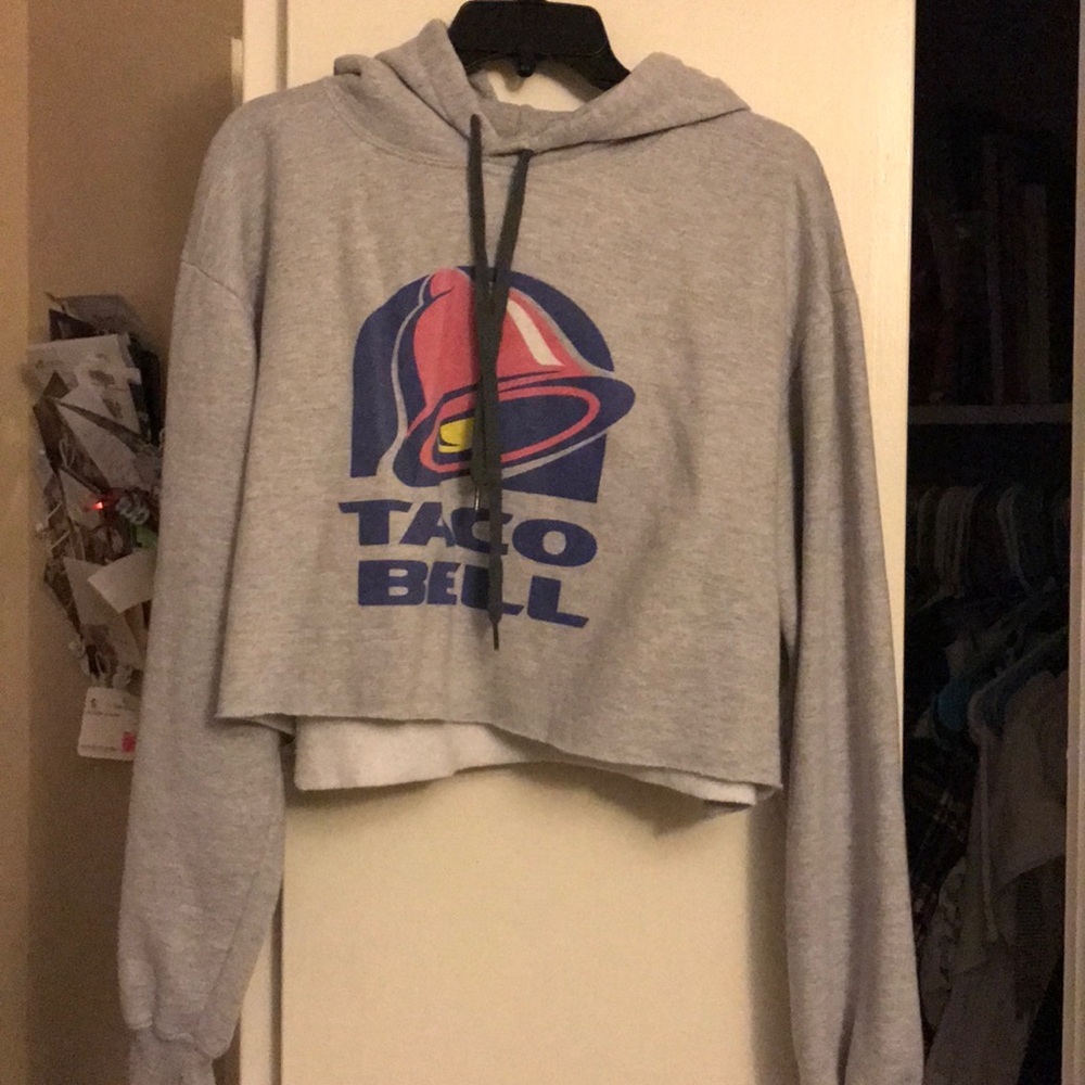 Taco Bell Cropped Hoodie